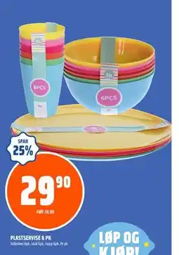 Coop Obs PLASTSERVISE 6 PK tilbud