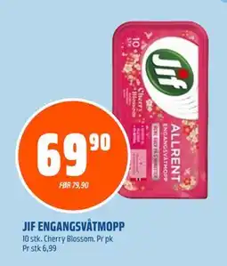 Coop Obs JIF ENGANGSVÅTMOPP tilbud