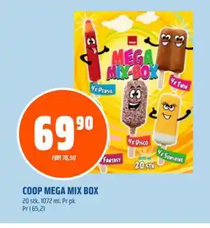 Coop Obs COOP MEGA MIX BOX tilbud