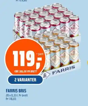 Coop Obs FARRIS BRIS tilbud