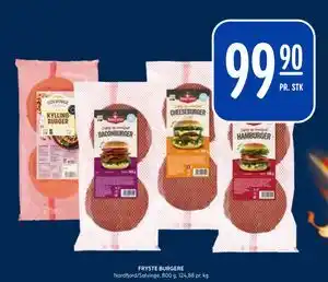 Rema 1000 FRYSTE BURGERE tilbud