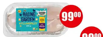 Spar Kyllinggården Kyllingfilet tilbud