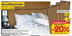 Rusta Akustikkpaneler tilbud