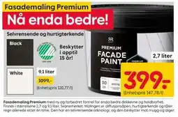 Rusta Fasademaling Premium tilbud