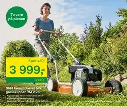 Felleskjøpet Stihl bensindrevet bio gressklipper RM 2,2 R tilbud