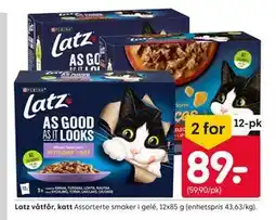 Rusta Latz våtfôr, katt tilbud