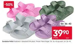 Rusta Sandaler Pella tilbud