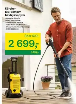 Felleskjøpet Kärcher K4 Premium høytrykkspyler tilbud