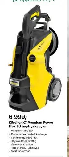 Felleskjøpet Kärcher K7 Premium Power Flex EU høytrykkspyler tilbud