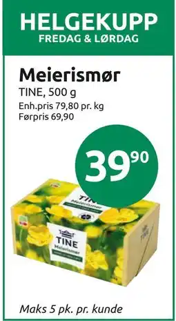Joker Meierismør tilbud