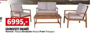 Bauhaus LOUNGESETT DALARÖ tilbud