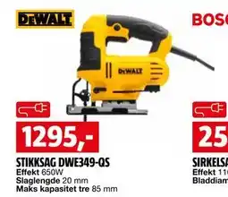Bauhaus STIKKSAG DWE349-QS tilbud