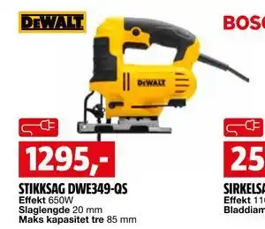 Bauhaus STIKKSAG DWE349-QS tilbud