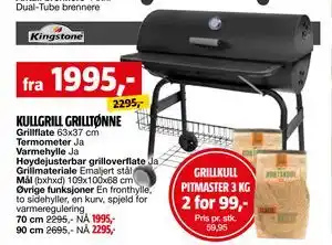 Bauhaus KULLGRILL GRILLTØNNE tilbud