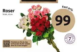 Joker Roser tilbud