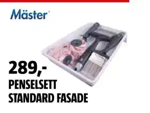 Bauhaus PENSELSETT STANDARD FASADE tilbud