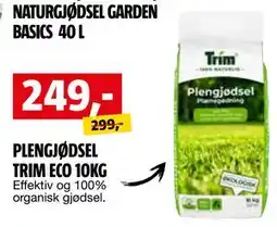 Bauhaus PLENGJØDSEL TRIM ECO 10KG tilbud