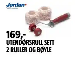 Bauhaus UTENDØRSRULL SETT 2 RULLER OG BØYLE tilbud