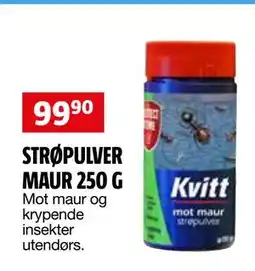 Bauhaus STRØPULVER MAUR 250 G tilbud