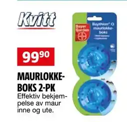 Bauhaus MAURLOKKEBOKS 2-PK tilbud