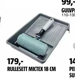 Bauhaus RULLESETT MICTEX 18 CM tilbud