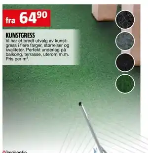 Bauhaus KUNSTGRESS tilbud
