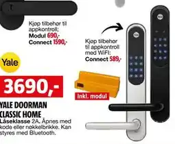 Bauhaus YALE DOORMAN CLASSIC HOME tilbud