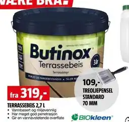Bauhaus TERRASSEBEIS 2,7 L tilbud