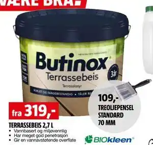 Bauhaus TERRASSEBEIS 2,7 L tilbud