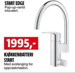Bauhaus KJØKKENBATTERI START tilbud