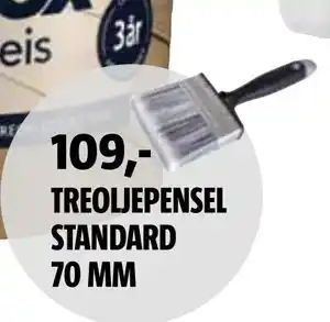 Bauhaus TREOLJEPENSEL STANDARD 70 MM tilbud