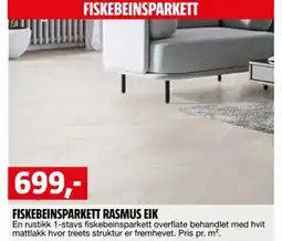 Bauhaus FISKEBEINSPARKETT RASMUS EIK tilbud