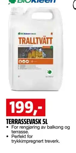 Bauhaus TERRASSEVASK 5L tilbud