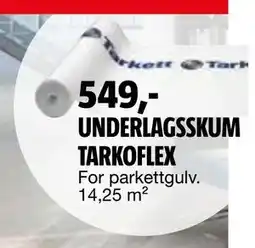 Bauhaus UNDERLAGSSKUM TARKOFLEX tilbud
