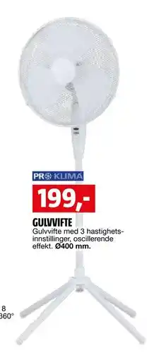 Bauhaus GULVVIFTE tilbud