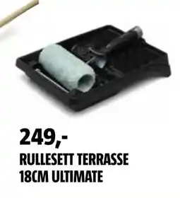 Bauhaus RULLESETT TERRASSE 18CM ULTIMATE tilbud