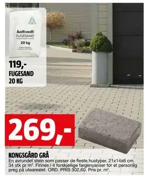 Bauhaus KONGSGÅRD GRÅ tilbud