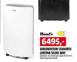 Bauhaus AIRCONDITION 12000BTU CORTINA SILENT WIFI tilbud