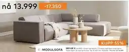 Skeidar Enjoy hjørnesofa tilbud