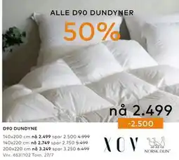 Skeidar D90 DUNDYNER tilbud