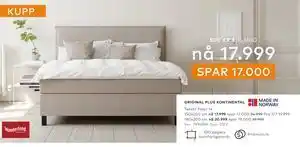 Skeidar ORIGINAL PLUS KONTINENTAL tilbud