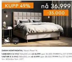 Skeidar ZARAH KONTINENTAL tilbud