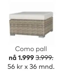 Skeidar Como pall tilbud