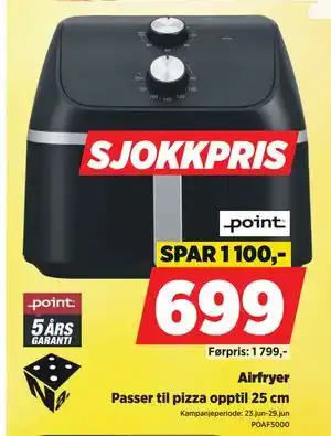 POWER Airfryer tilbud