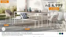 Skeidar Sittebenk tilbud