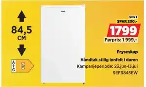 POWER Fryseskap tilbud