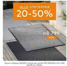 Skeidar Stavern uteteppe tilbud