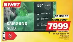 POWER 55 QLED 4K Smart-TV tilbud
