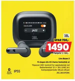 POWER Live Beam 3 tilbud