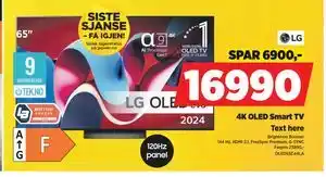POWER 4K OLED Smart TV tilbud